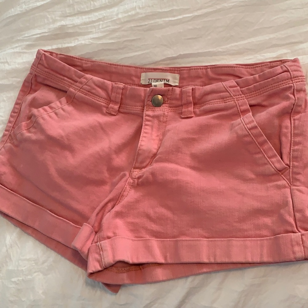 Forever 21 peach shorts